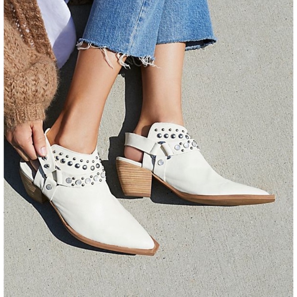 Free People Reign Western Mule size 38